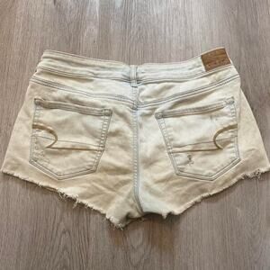 American eagle denim mini shorts